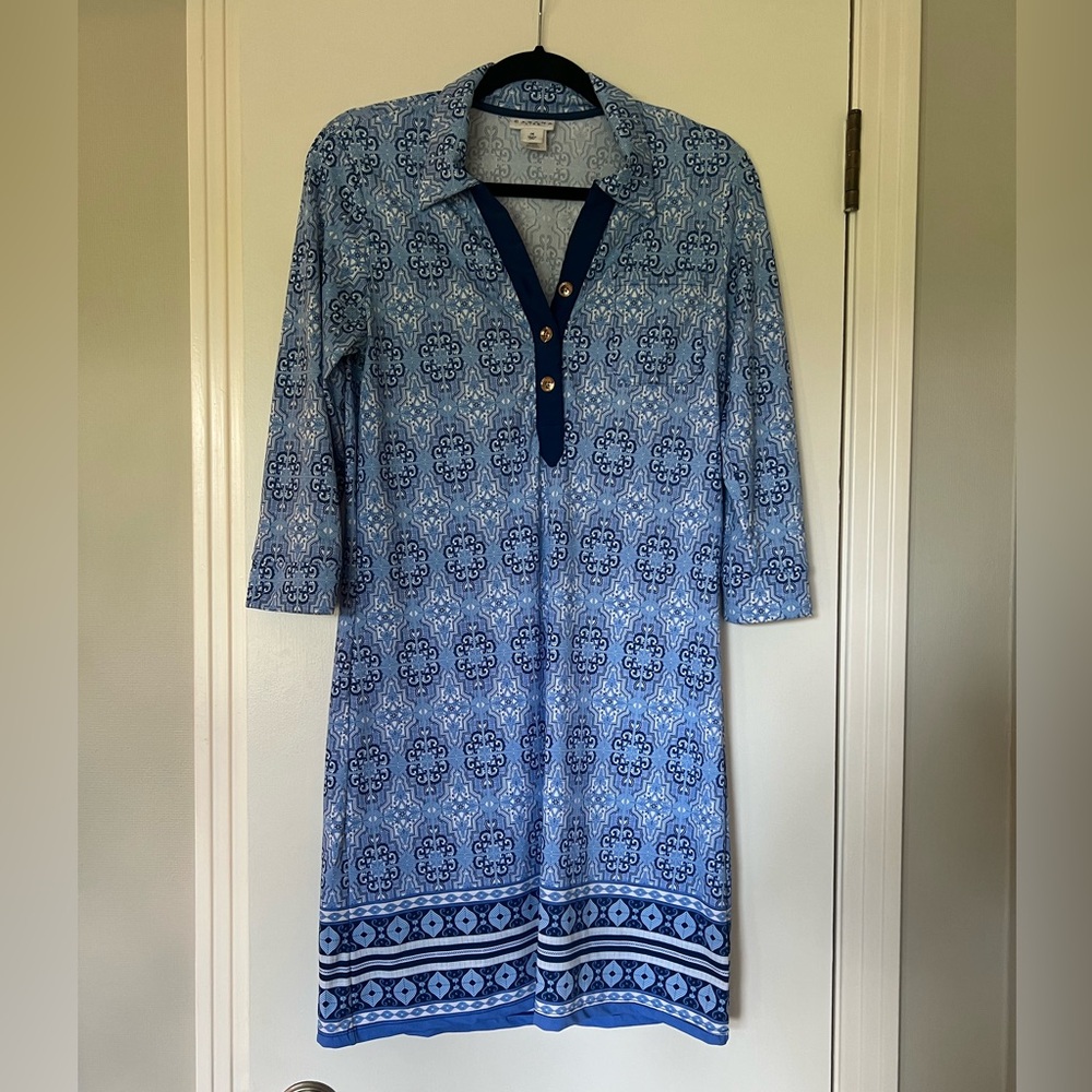 Blue Cabana Life Dress